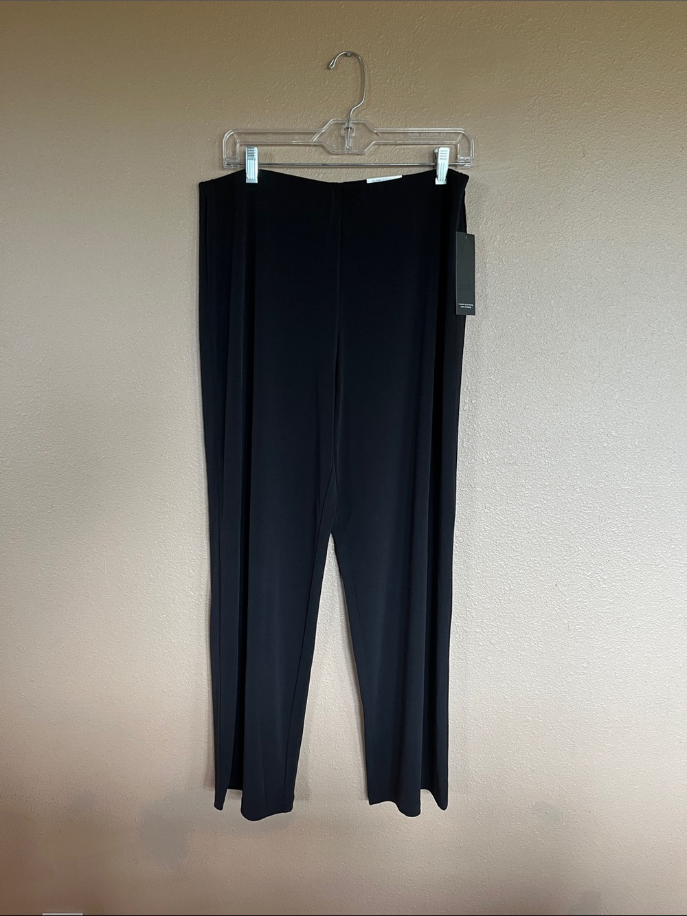 Alfani Black Wide-Leg Pants